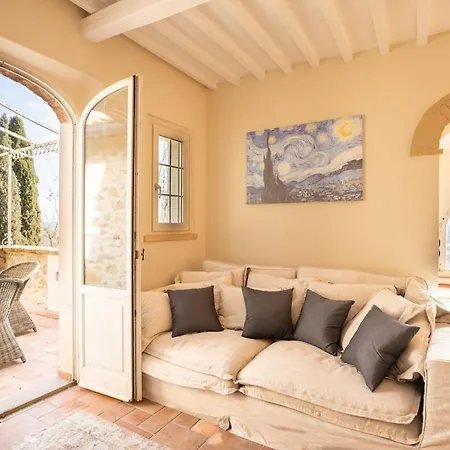 Villa Elegant With Pool Garden & Refined Comfort Lucignano